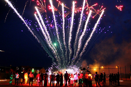 Салют на корпоратив компании