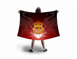 Флаг большой Ливерпуль, Liverpool FC №12