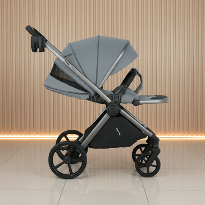 Детская коляска 2 в 1 Pituso Teffy Blue Tea/Graphite