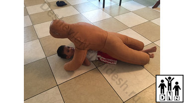 манекен борцовский двуногий натуральная кожа