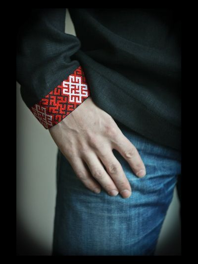 Рубаха традиционная &quot;Цвет Папоротника&quot;