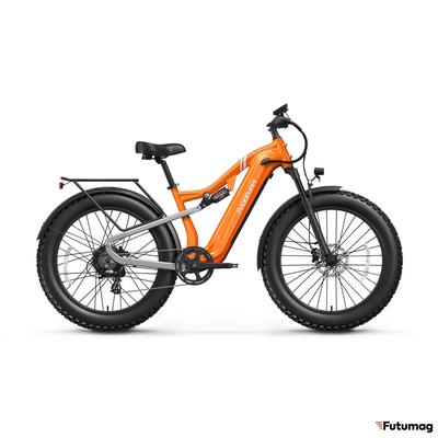 Электровелосипед PUCKIPUPPI BEAGLE оранжевый