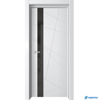 Межкомнатная дверь экошпон TORONTO-1 Вайт купить в Челябинске | КВИРТЕК
