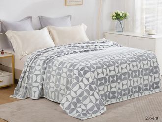 Плед Cleo БАМБУК полутороспальный микрофибра 150х200 150/286-PB