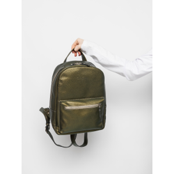 Женский кожаный рюкзак Albiate Premium gold kiwi (арт. 
3103-59)