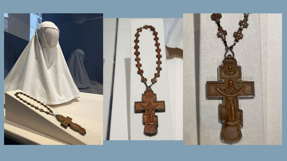 Наперсный крест Великой княгини Елизаветы Феодоровны.