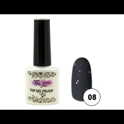 Топ FOR YOU Metal Flakes Velvet № 08
