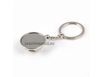 Брелок футбольный мяч в комплекте с линзой