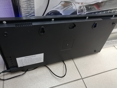 Часы настенные электронные  JH-4622 синий цвет цифр