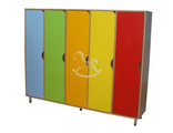 Шкаф 5-секционный, ЛДСП, 1616*320*1300