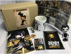 Бокс Большой с 3D фигуркой Бенди и чернильная машина