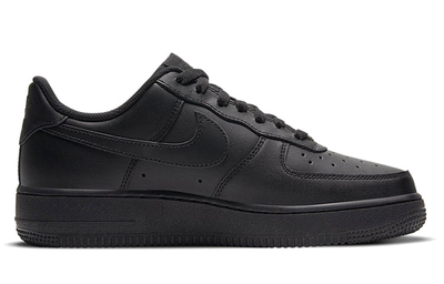 Nike air force one triple black deals