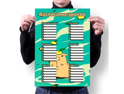 Расписание уроков Капибара, Kapibara-san №5