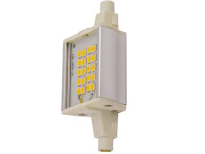 Лампа Ecola прожекторная F78 R7s 6W 2700K 2K 78x20x32 Premium алюм. радиатор J7PW60ELC