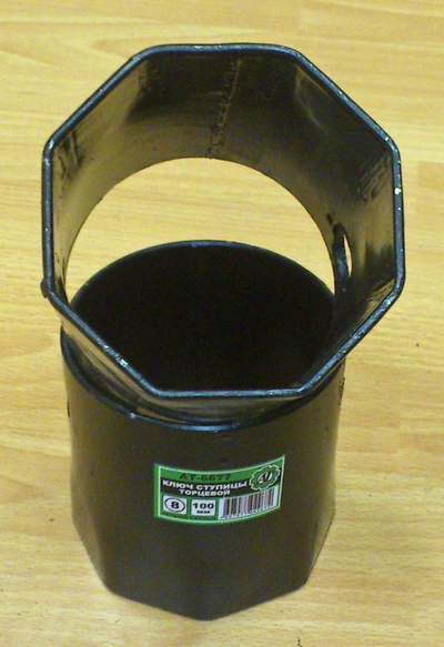 Ключ ступицы 100 мм 8-и гранный, торцевой, трубчатый, BPW и др.