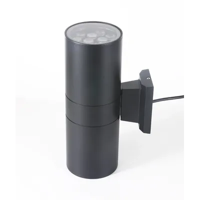 Светильник 18вт (2*9вт) двусторонний фасадный светодиодный (Черный)