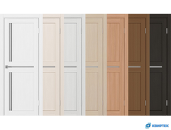 Дверь Оптима Порте царговая экошпон Турин 523АПС.221 Молдинг SC/SB купить в Челябинске | КВИРТЕК