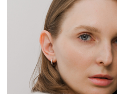 Серьги колечки  11 мм