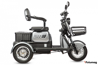 Трицикл Rutrike Бумеранг Черный