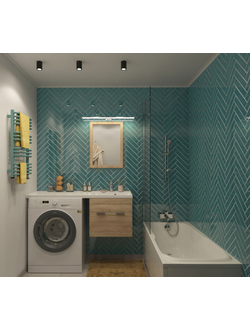 Влагозащищенный светильник Denkirs DK3007-BK