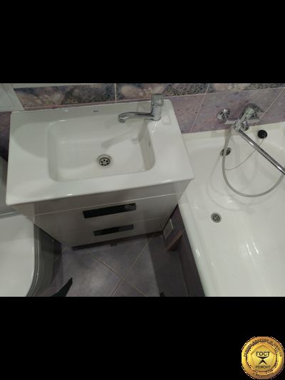 Ремонт санузла № 2 город Мурманск, ул. Володарского, д. 2а