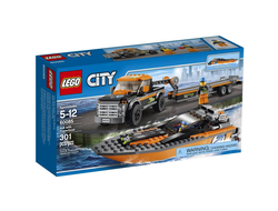 Конструктор LEGO City 60085 Off-road Vehicle with a Motorboat