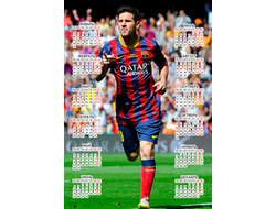 Календарь настенный Лионель Месси, Lionel Messi №6