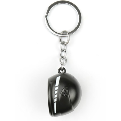 Брелок «Мотоциклетный шлем», ЧЁРНЫЙ
