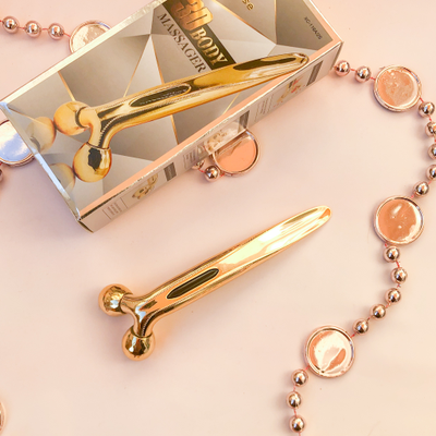 Массажер для лица и тела Andorse 3D Body Massager (цвет золотой)