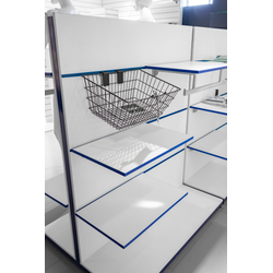 (ЭИАСО1100) Стэнд со слотпанелью островной "LINEA"