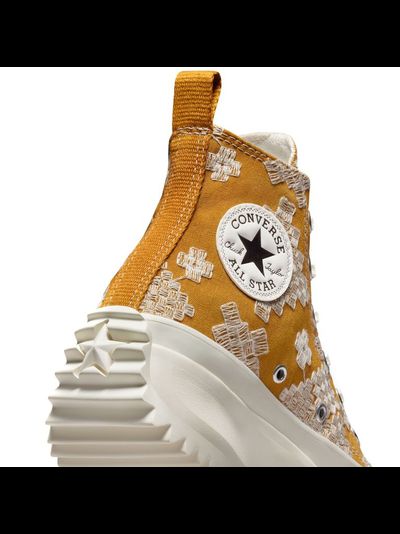 Кеды Converse Run Star Hike Festival Broderie High Top Goldtone