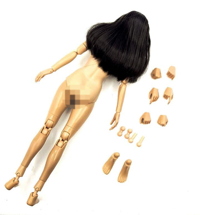 ТЕЛО И ГОЛОВА 1/6 ASIAN YOUTHFUL BEAUTY HEAD SCULPT + VC 3.0 FEMALE BODY SET (FX010) - VERYCOOL