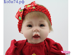 Кукла реборн — девочка "Яночка" 55 см