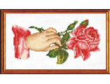Роза в подарок Р-05, Сделай Своими Руками. (набор для вышивания) vkn