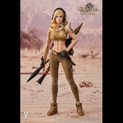 ПРЕДЗАКАЗ - Боевая подруга Талия - Коллекционная фигурка 1/6  Desert Female Soldier Thalia Blonde Hair (VCF-2069B) - VERYCOOL ?ЦЕНА: 25900 РУБ.?