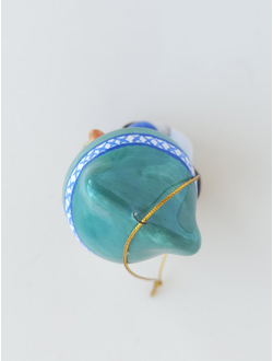 Снеговик с коньками - снежная семейка