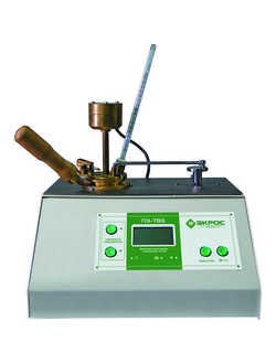Аппарат ПЭ-ТВЗ полуавтоматический для определения температуры вспышки в закрытом тигле