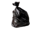 Мешки для мусора 60 л, черные в рулоне 20 шт., ПНД, 5 мкм, 57х65 см (±5%), эконом, ЛЮБАША