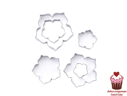 Набор каттеров для цветов Петуния, 6 шт.