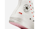 Кеды Converse Chuck Taylor Lift Love Me Heart White высокие