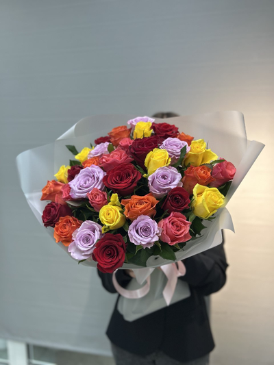 Букет из кенийских роз 35