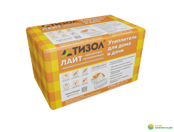 Утеплитель ТИЗОЛ EURO-ЛАЙТ 25 1000х600х100 мм (8 шт; 0,48 куб.м.)