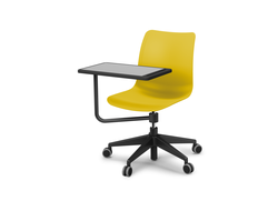 Кресло COLLEGE SW на черной крестовине со столиком