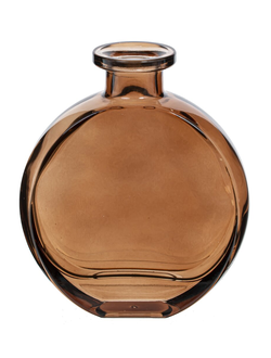 Ваза стекло терракот L10,5 W4 H12,5 см