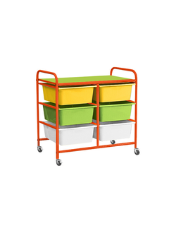 СТЕЛЛАЖНАЯ ВЫДВИЖНАЯ СИСТЕМА ХРАНЕНИЯ 2 - 6 КОНТЕЙНЕРОВ