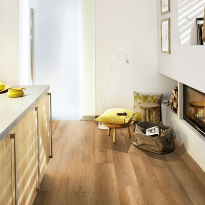 Биополы Wineo PURLINE  1000 wood Calistoga Nature PL001R в интерьере кухни