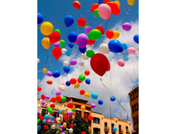 Гелиевые шары на Выпускной - на запуск