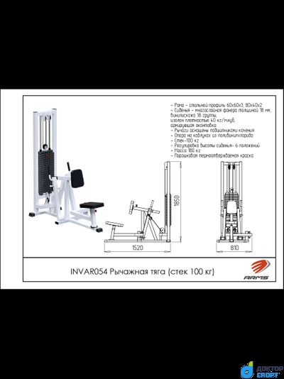 Рычажная тяга (стек 100кг)