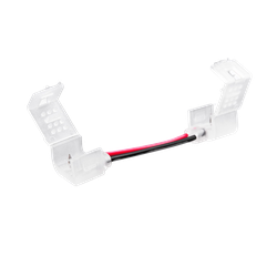 (КНГН0100) Коннектор двухсторонний для подключения гибкого неона 12 V, 6*12 мм.