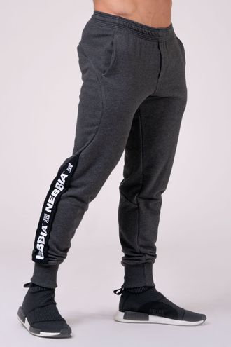 Спортивные брюки Joggers with lampas 185 Серые